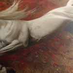 Horses 244 Canvas Art 18" x 24" / 45 x 60 cm / Black