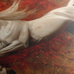 Horses 244 Canvas Art 60 x 40 cm / Black