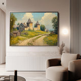 Landscape 244 Canvas Art 18" x 24" / 45 x 60 cm / Black