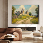 Landscape 244 Canvas Art 18" x 24" / 45 x 60 cm / Black