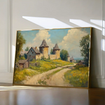 Landscape 244 Canvas Art 60 x 40 cm / Black