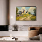 Landscape 244 Canvas Art 60 x 40 cm / Black
