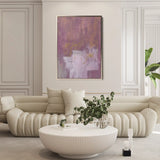 Abstract 245 Canvas Art 18" x 24" / 45 x 60 cm / Black