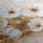 Floral 245 Canvas Art 60 x 40 cm / Black
