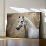 Horses 245 Canvas Art 18" x 24" / 45 x 60 cm / Black