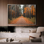 Landscape 245 Canvas Art 18" x 24" / 45 x 60 cm / Black