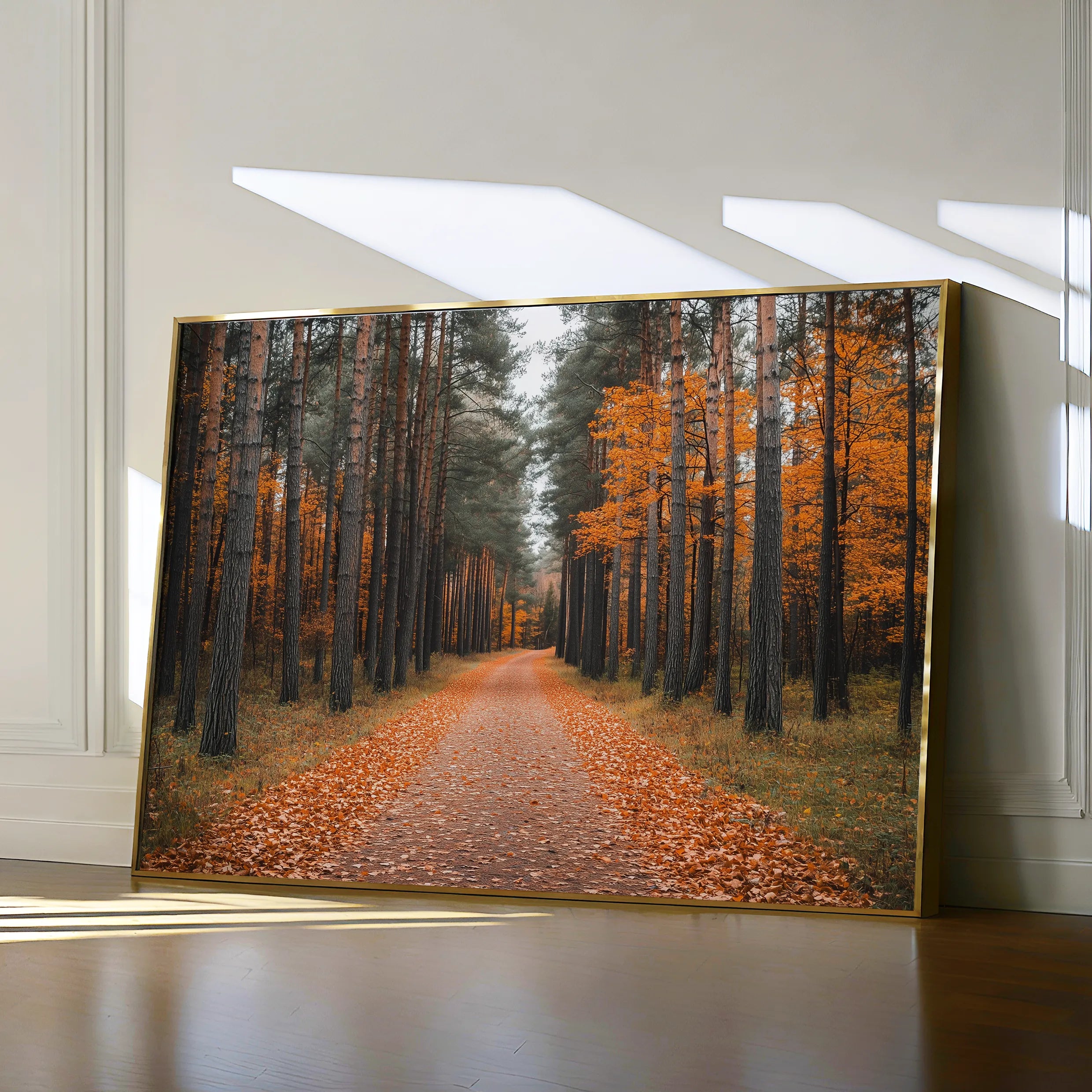 Landscape 245 Canvas Art 18" x 24" / 45 x 60 cm / Black