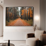 Landscape 245 Canvas Art 18" x 24" / 45 x 60 cm / Black