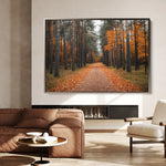 Landscape 245 Canvas Art 18" x 24" / 45 x 60 cm / Black
