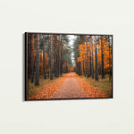 Landscape 245 Canvas Art 18" x 24" / 45 x 60 cm / Black