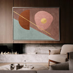 Boho 246 Canvas Art 18" x 24" / 45 x 60 cm / Black