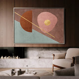 Boho 246 Canvas Art 18" x 24" / 45 x 60 cm / Black