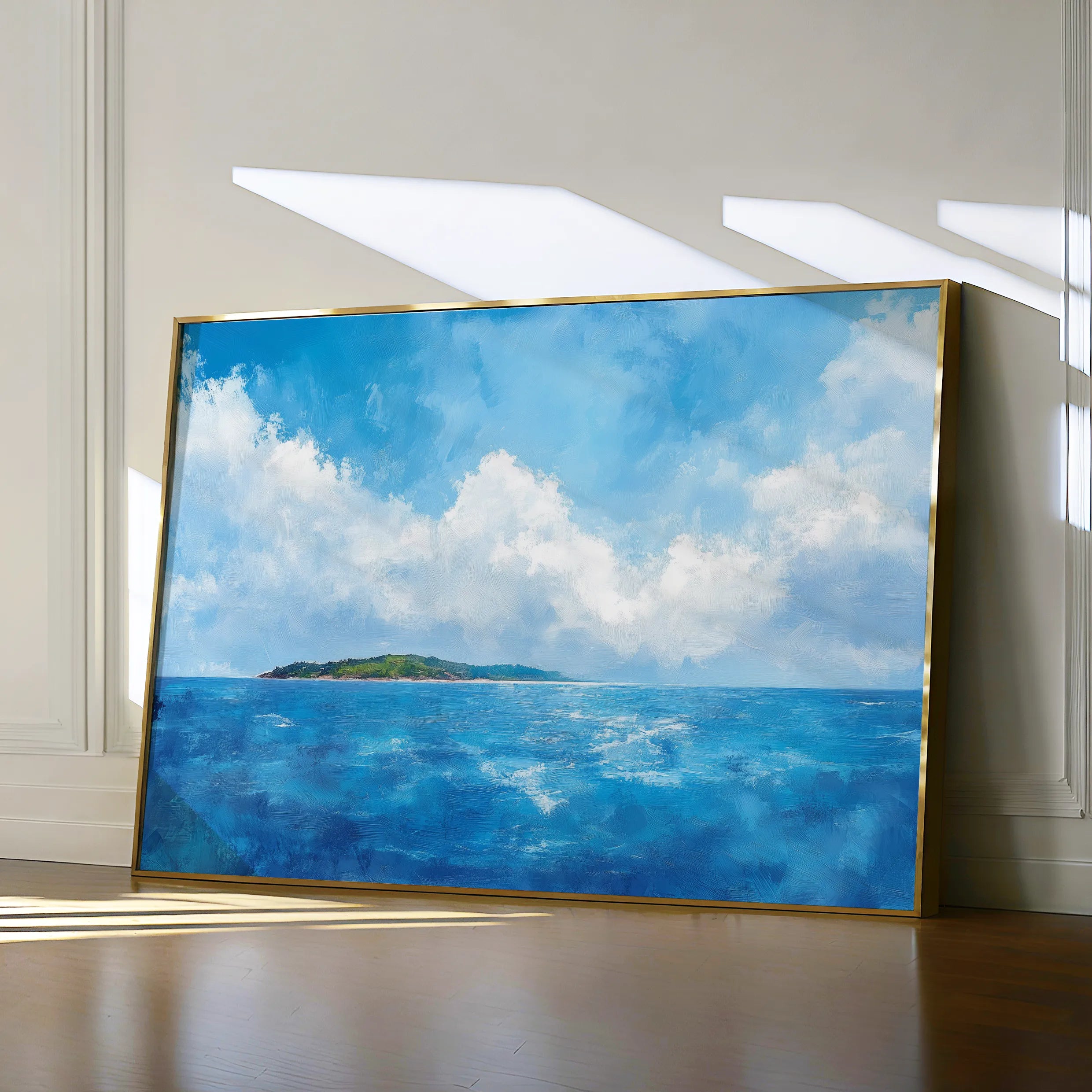 Landscape 246 Canvas Art 18" x 24" / 45 x 60 cm / Black