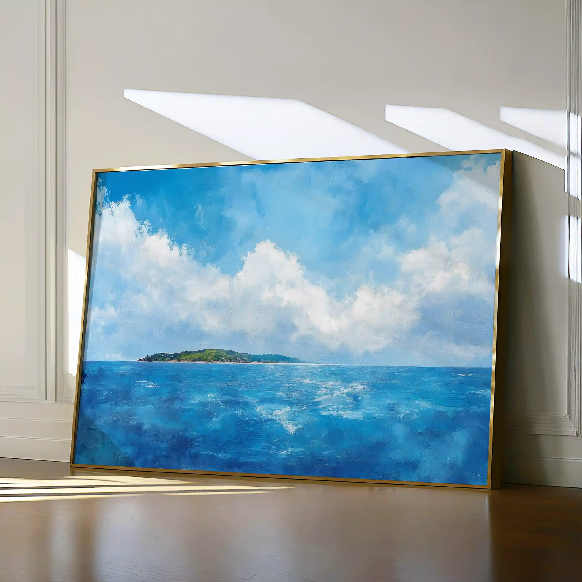 Landscape 246 Canvas Art 60 x 40 cm / Black