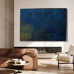 Abstract 247 Canvas Art 18" x 24" / 45 x 60 cm / Black
