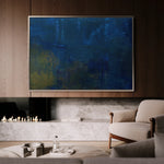 Abstract 247 Canvas Art 18" x 24" / 45 x 60 cm / Black