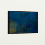 Abstract 247 Canvas Art 18" x 24" / 45 x 60 cm / Black