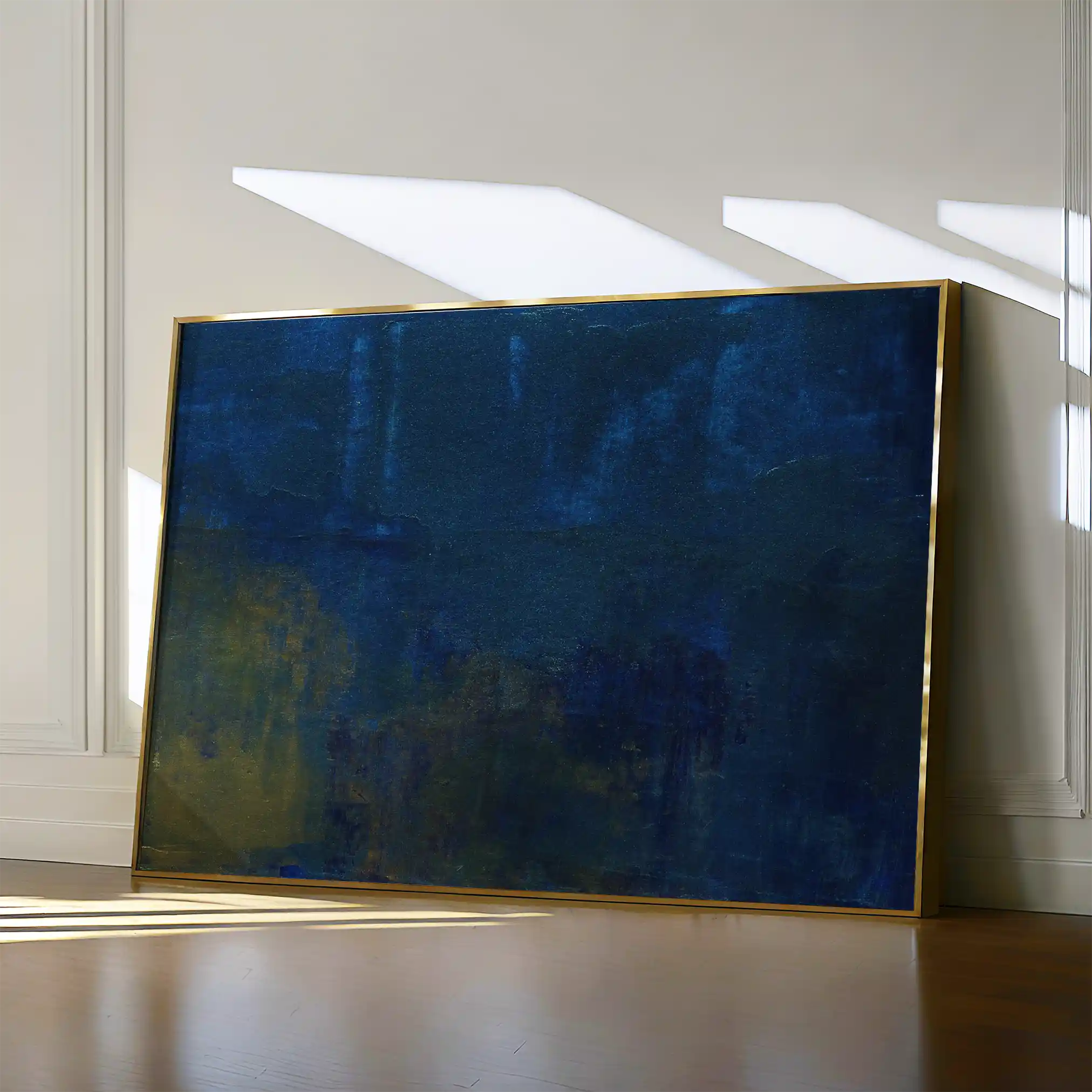 Abstract 247 Canvas Art 60 x 40 cm / Black