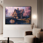 Landscape 247 Canvas Art 18" x 24" / 45 x 60 cm / Black