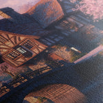 Landscape 247 Canvas Art 18" x 24" / 45 x 60 cm / Black