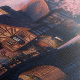 Landscape 247 Canvas Art 18" x 24" / 45 x 60 cm / Black