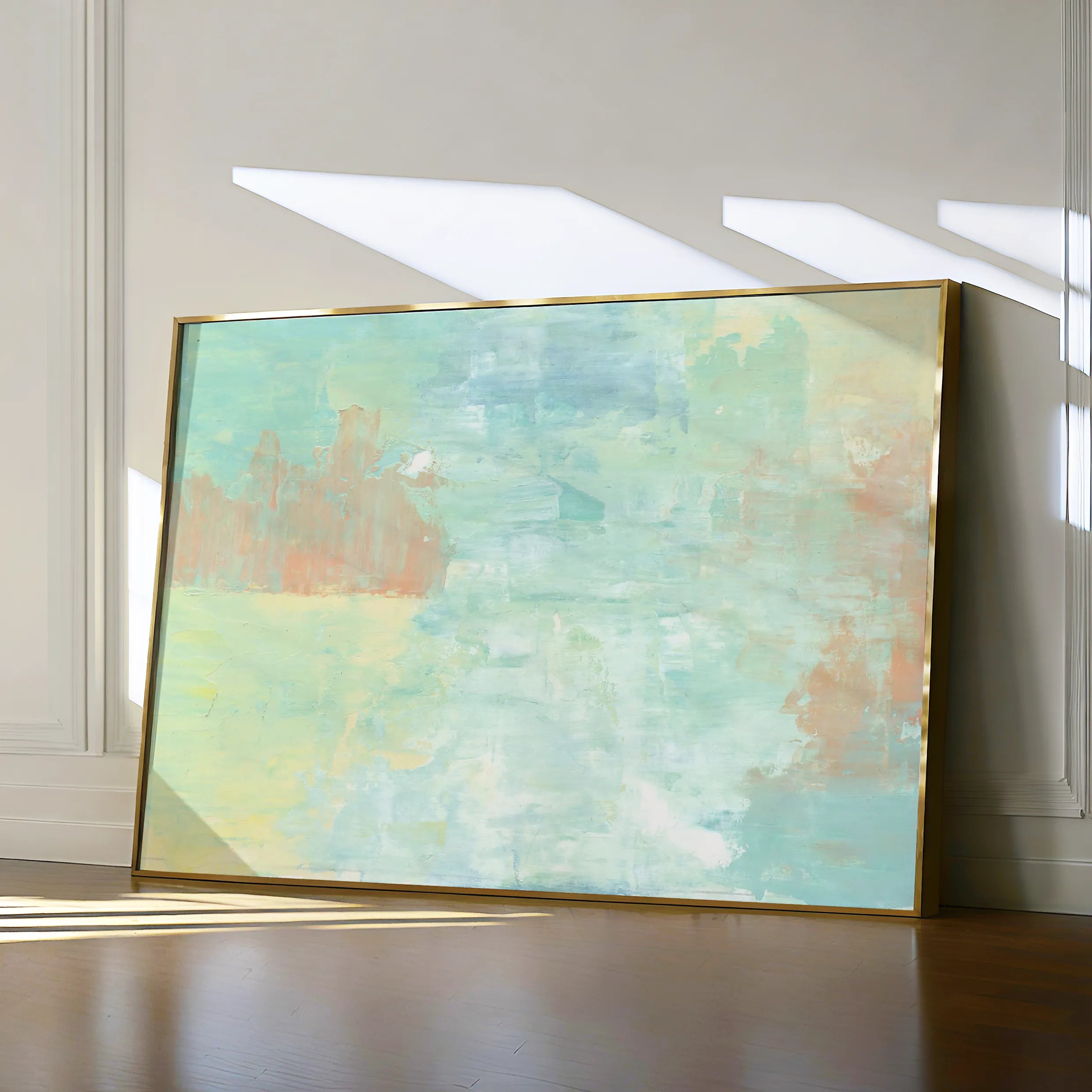 Abstract 248 Canvas Art 18" x 24" / 45 x 60 cm / Black