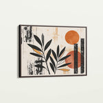 Boho 248 Canvas Art 18" x 24" / 45 x 60 cm / Black