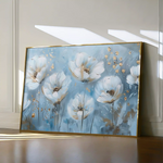 Floral 248 Canvas Art 60 x 40 cm / Black