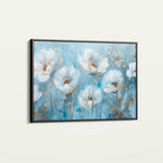 Floral 248 Canvas Art 60 x 40 cm / Black