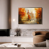 Landscape 248 Canvas Art 18" x 24" / 45 x 60 cm / Black