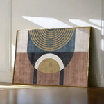 Boho 249 Canvas Art 18" x 24" / 45 x 60 cm / Black