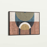 Boho 249 Canvas Art 18" x 24" / 45 x 60 cm / Black