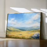 Landscape 249 Canvas Art 60 x 40 cm / Black