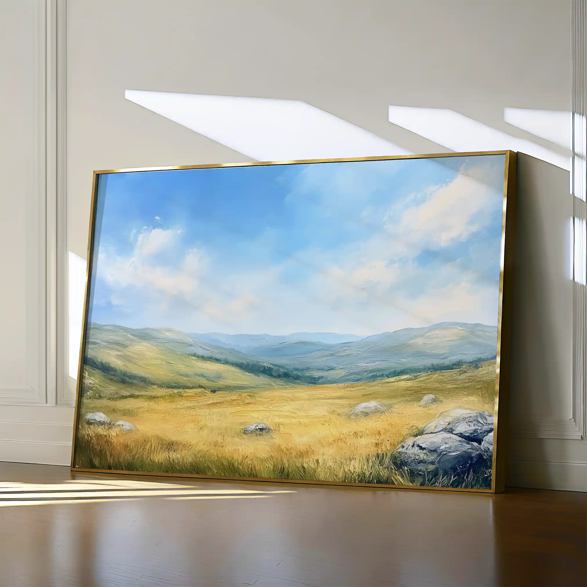 Landscape 249 Canvas Art 60 x 40 cm / Black
