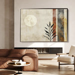 Boho 250 Canvas Art 18" x 24" / 45 x 60 cm / Black