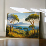 Landscape 250 Canvas Art 18" x 24" / 45 x 60 cm / Black