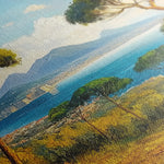 Landscape 250 Canvas Art 18" x 24" / 45 x 60 cm / Black
