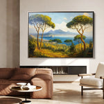 Landscape 250 Canvas Art 60 x 40 cm / Black