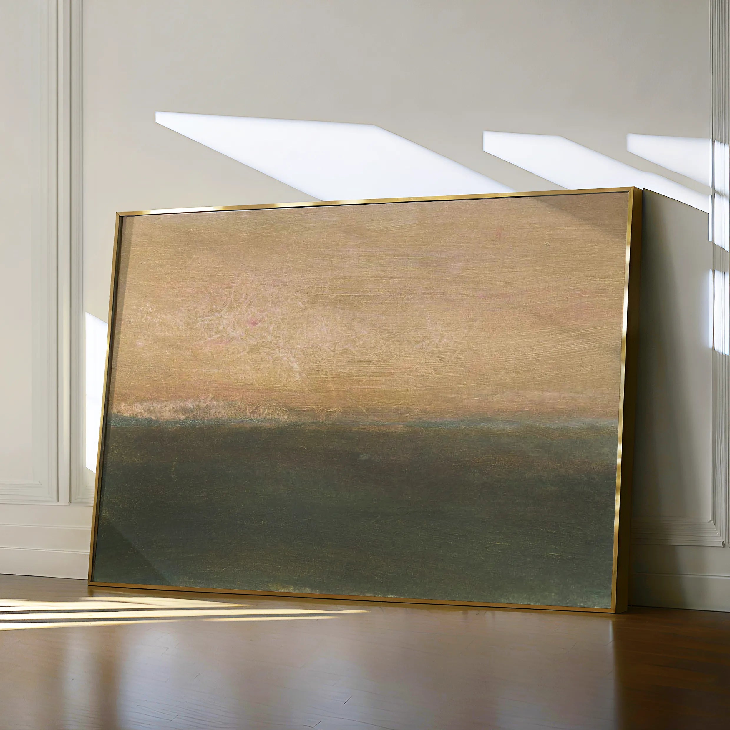 Abstract 251 Canvas Art 18" x 24" / 45 x 60 cm / Black