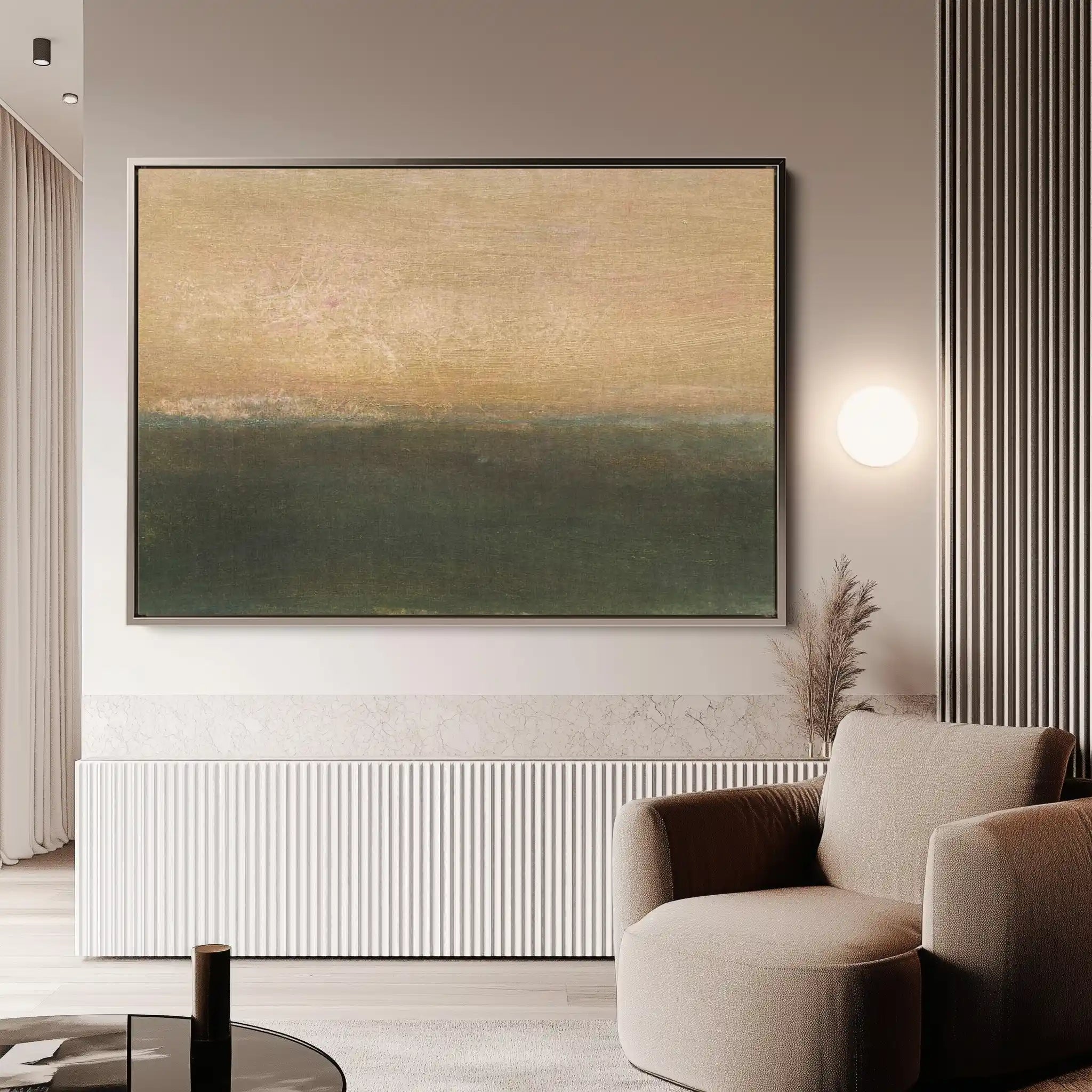Abstract 251 Canvas Art 60 x 40 cm / Black