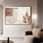 Boho 251 Canvas Art 18" x 24" / 45 x 60 cm / Black
