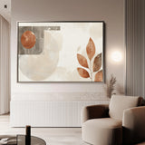 Boho 251 Canvas Art 18" x 24" / 45 x 60 cm / Black