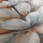 Floral 251 Canvas Art 60 x 40 cm / Black