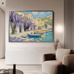Landscape 251 Canvas Art 60 x 40 cm / Black