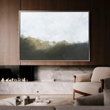 Abstract 252 Canvas Art 18" x 24" / 45 x 60 cm / Black