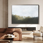 Abstract 252 Canvas Art 18" x 24" / 45 x 60 cm / Black