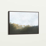 Abstract 252 Canvas Art 18" x 24" / 45 x 60 cm / Black