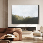 Abstract 252 Canvas Art 60 x 40 cm / Black