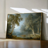 Landscape 252 Canvas Art 18" x 24" / 45 x 60 cm / Black