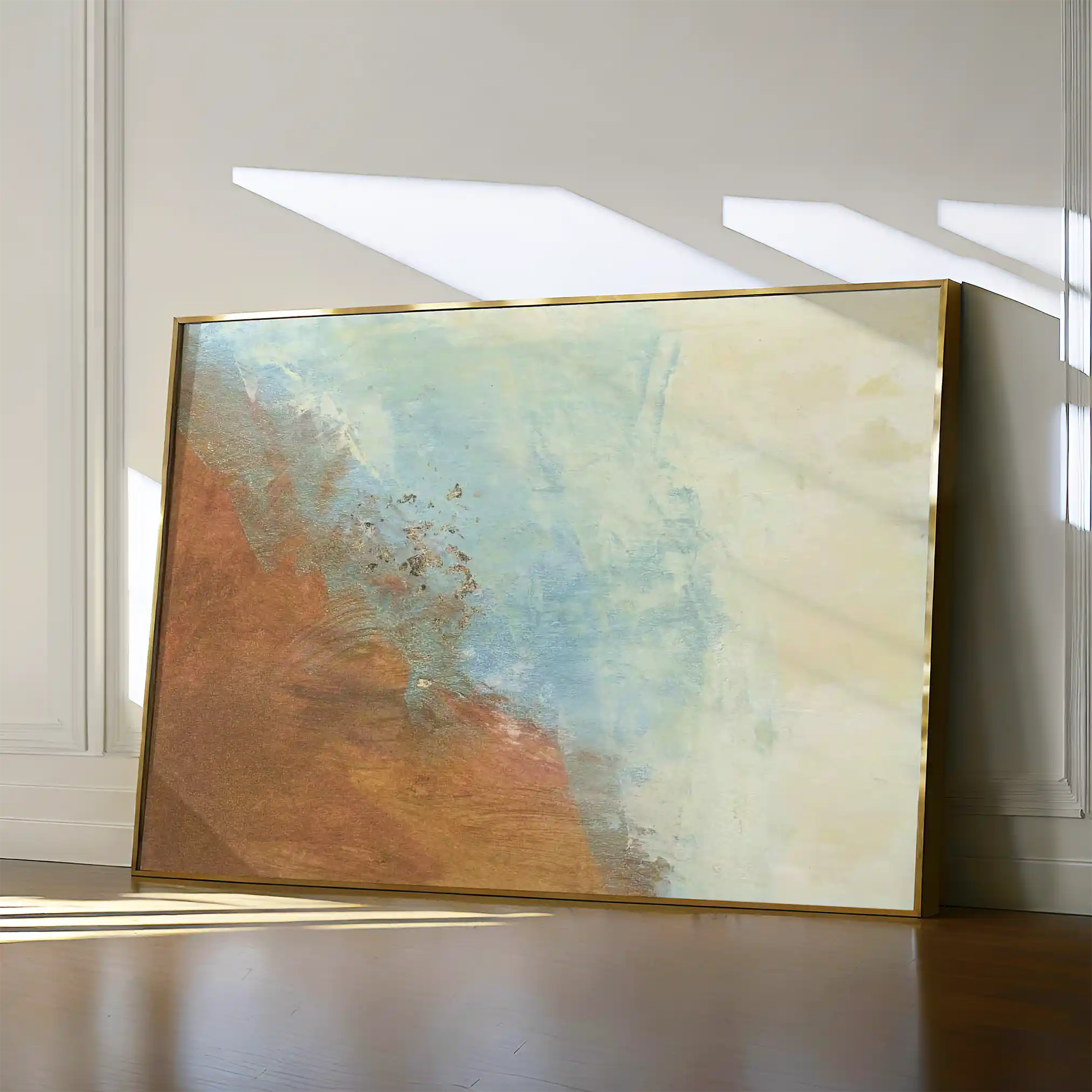 Abstract 253 Canvas Art 18" x 24" / 45 x 60 cm / Black